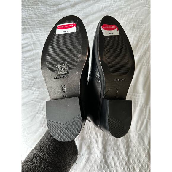 Allsaints Carla Leather Buckle Boot - Picture 14 of 16